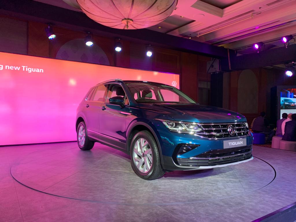 2021 Volkswagen Tiguan Facelift India Launch Highlights Price