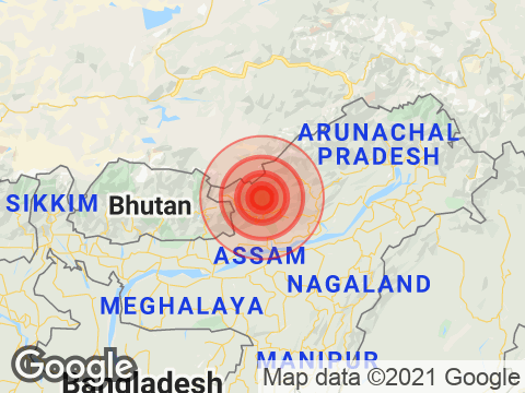 Earthquake in Arunachal Pradesh with Magnitude 5.0 Strikes Near Tawang