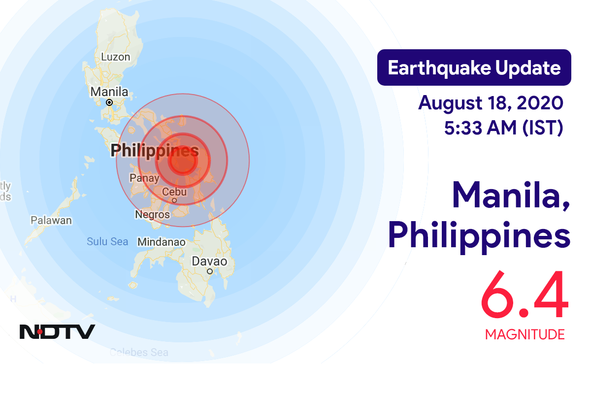 6.4 Earthquake Strikes Near Manila In Philippines