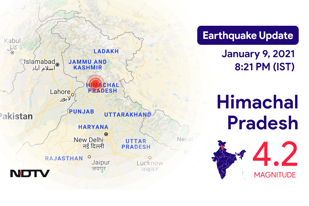 Earthquake In Himachal Pradesh With Magnitude 4.2 Strikes Near Dharamshala