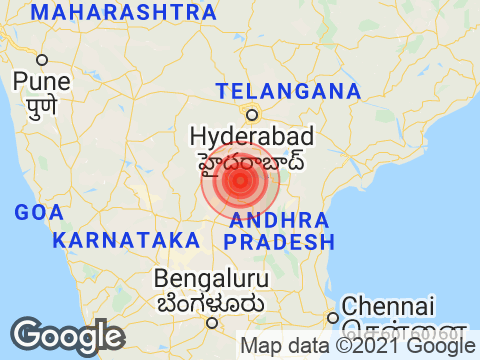 Magnitude 4 Earthquake Strikes Near Hyderabad In Andhra Pradesh
