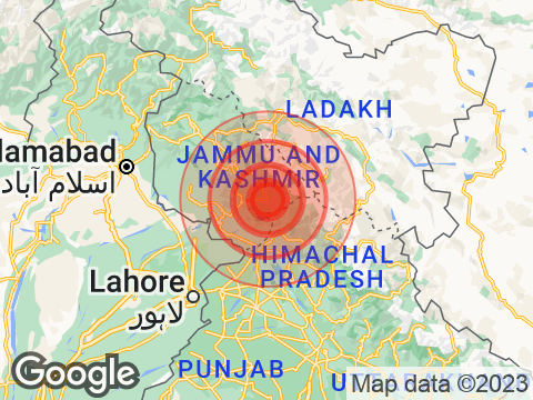 Jammu And Kashmir Hit By Strong 5.4-Magnitude Earthquake, Tremors Felt In Delhi
