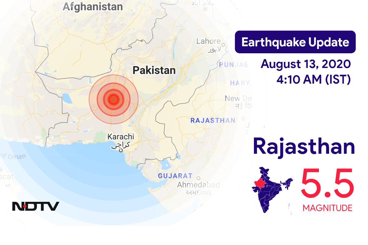 Magnitude 5.5 Earthquake Strikes Near Rajasthan's Bikaner