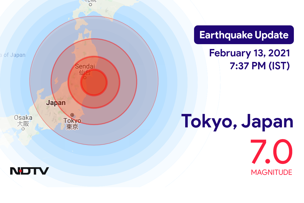 Earthquake Near Tokyo Japan Today With Magnitude 7 0 Earthquake In Japan