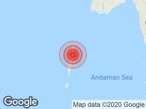 4.8 Intensity Earthquake Near Andaman And Nicobar's Diglipur