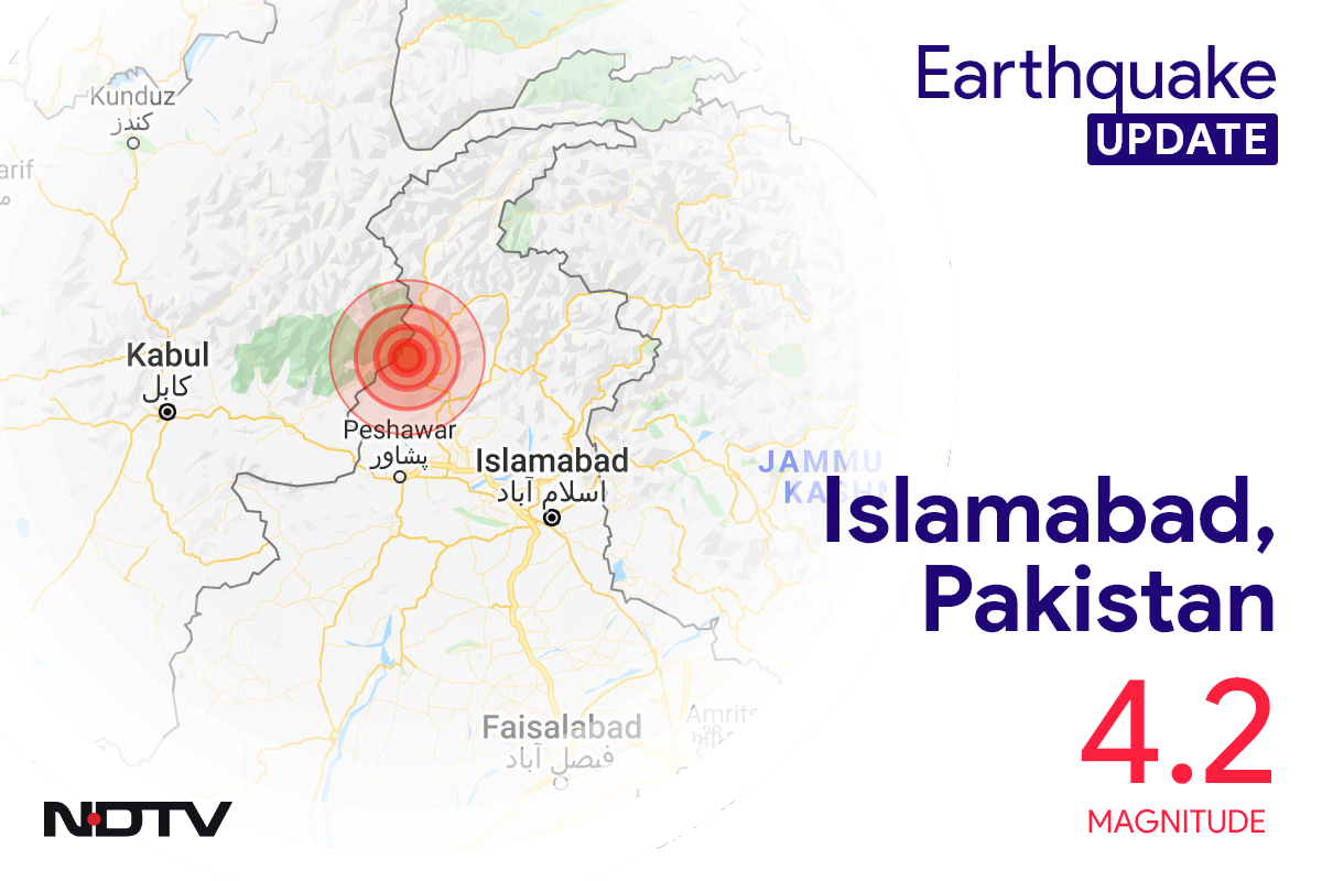 4.2 Earthquake Magnitude Strikes Near Islamabad In Pakistan