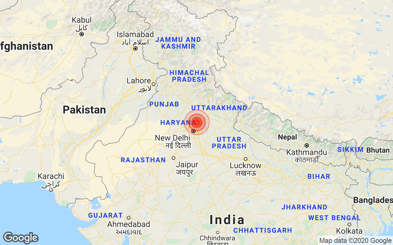 Earthquake Of Magnitude 4.5 Strikes Uttar Pradesh