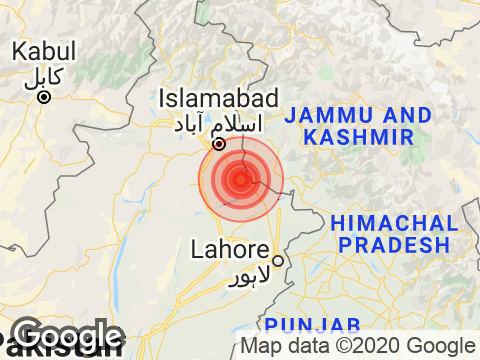 4.5 Magnitude Strikes Near Jammu And Kashmir's Rajouri