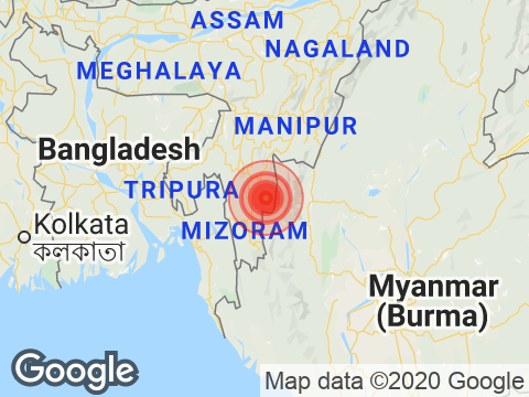 Magnitude 4.3 Earthquake Hits Mizoram: National Center For Seismology