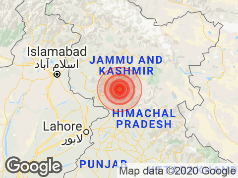 Magnitude 4.0 Earthquake Hits Jammu And Kashmir's Thathri