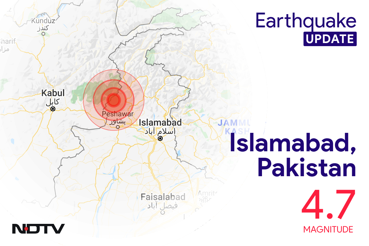 4.7 Magnitude Earthquake Strikes Near Islamabad In Pakistan