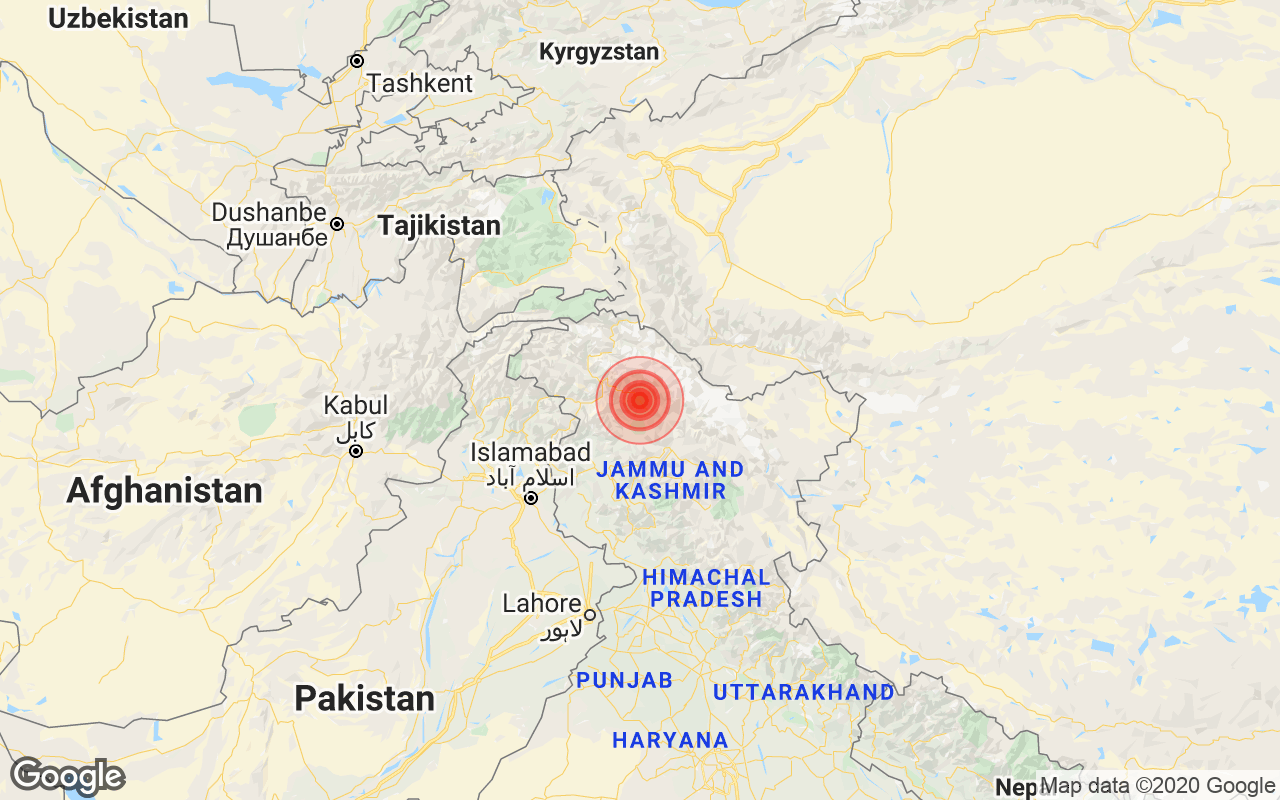 4.5 Magnitude Earthquake Hits Kargil In Ladakh