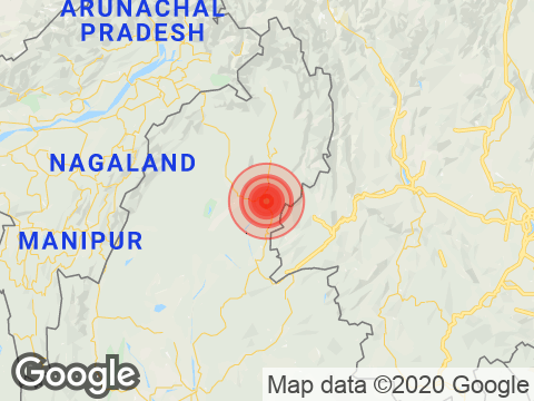 Arunachal Pradesh में Changlang के निकट रिक्टर पैमाने पर 3.7 तीव्रता वाले भूकंप के झटके