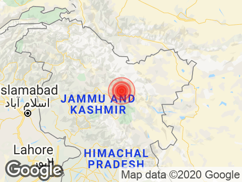 Jammu & Kashmir में Alchi(Leh) के निकट रिक्टर पैमाने पर 3.2 तीव्रता वाले भूकंप के झटके