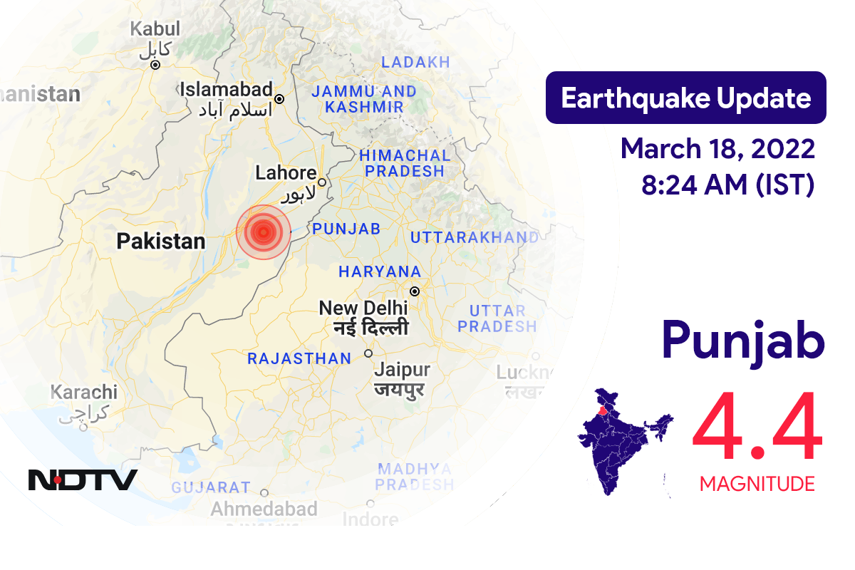 Earthquake in Punjab with Magnitude 4.4 Strikes Near Bathinda