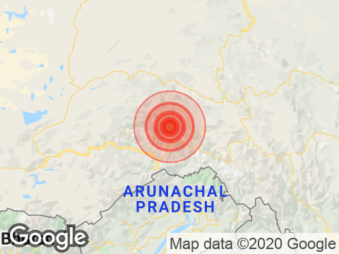 Earthquake in Arunachal Pradesh With Magnitude 4.8 Strikes Near Pangin