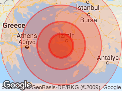 Earthquake With Magnitude 6.9 Strikes Near Athens, Greece