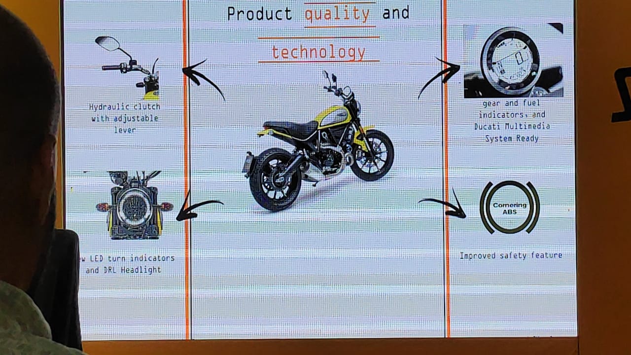 ducati multimedia system scrambler