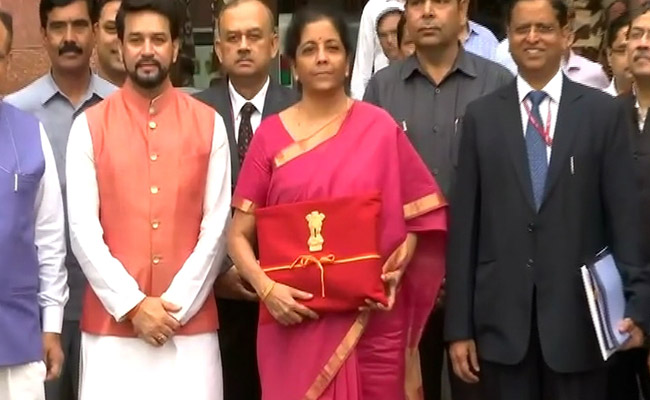 Image result for nirmala sitharaman budget 2019