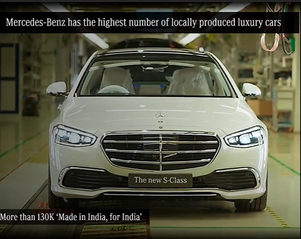 Locally Assembled 21 Mercedes Benz S Class India Launch Highlights Prices Features Images Specs Bookings