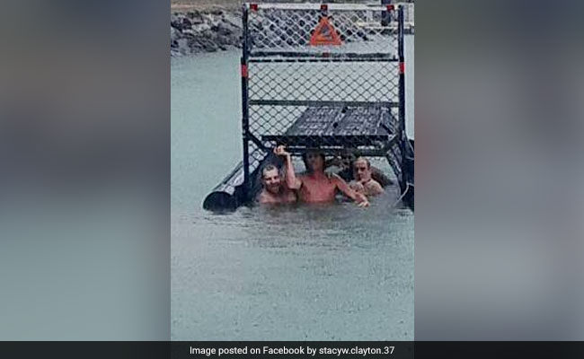 'Idiots Of The Century' Swim In Baited Crocodile Trap