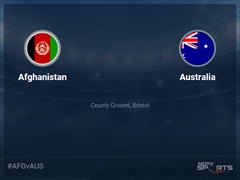 Afghanistan vs Australia Live Score, Over 31 to 35 Latest Cricket Score, Updates