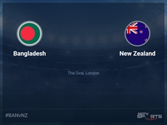 New Zealand vs Bangladesh Live Score, Over 46 to 50 Latest Cricket Score, Updates