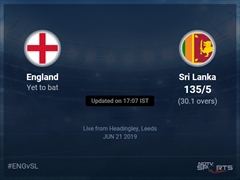 Sri Lanka vs England Live Score, Over 26 to 30 Latest Cricket Score, Updates