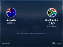 Australia vs South Africa Live Score Ball by Ball, ICC T20 World Cup 2021 Live Cricket Score Of Today's Match on NDTV Sports