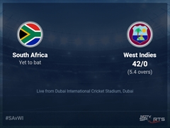 South Africa vs West Indies Live Score Ball by Ball, ICC T20 World Cup 2021 Live Cricket Score Of Today's Match on NDTV Sports