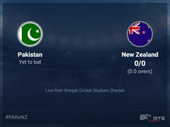 Pakistan vs New Zealand Live Score Ball by Ball, ICC T20 World Cup 2021 Live Cricket Score Of Today's Match on NDTV Sports