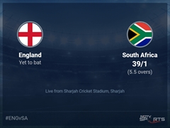 England vs South Africa: ICC T20 World Cup 2021 Live Cricket Score, Live Score Of Today's Match on NDTV Sports