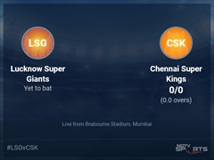 Lucknow Super Giants vs Chennai Super Kings: IPL 2022 Live Cricket Score, Live Score Of Today's Match on NDTV Sports