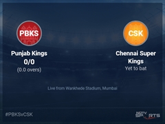 Punjab Kings vs Chennai Super Kings Live Score Ball by Ball, IPL 2022 Live Cricket Score Of Today's Match on NDTV Sports