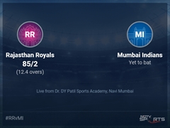 Rajasthan Royals vs Mumbai Indians Live Score Ball by Ball, IPL 2022 Live Cricket Score Of Today's Match on NDTV Sports