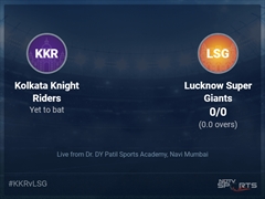 Kolkata Knight Riders vs Lucknow Super Giants Live Score Ball by Ball, IPL 2022 Live Cricket Score Of Today's Match on NDTV Sports