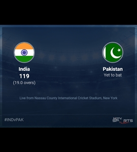 India vs Pakistan Live Score Ball by Ball, T20 World Cup 2024 Live Cricket Score Of Todays Match on NDTV Sports
