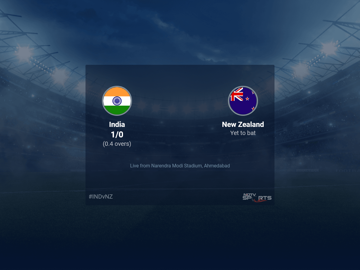 India vs New Zealand stay rating over third T20I T20 1 5 updates | Cricket Information