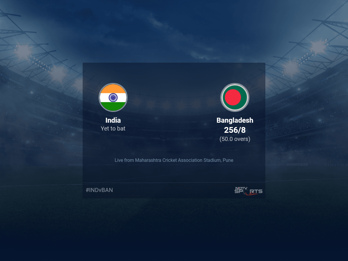 India vs Bangladesh live score over Match 17 ODI 46 50 updates India vs Bangladesh live score over Match 17 ODI 46 50 updates