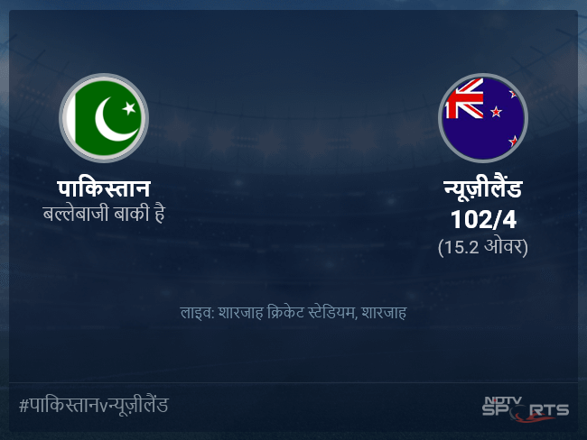 Pakistan vs New Zealand live score over Super 12 - Match 19 T20 11 15 updates