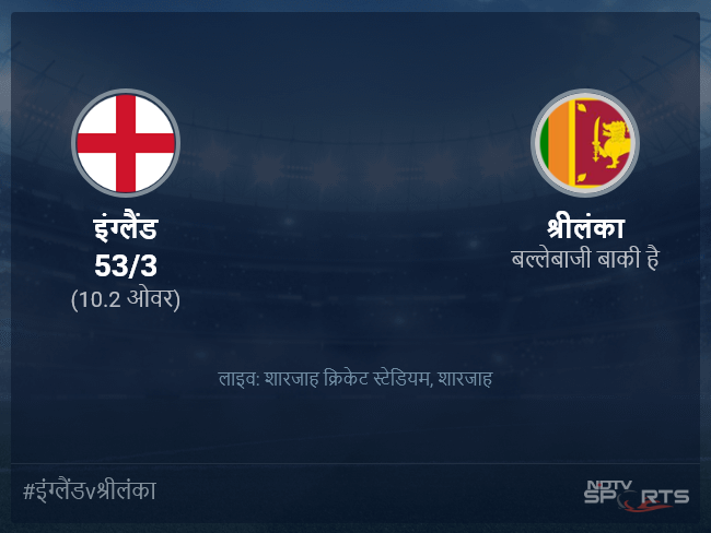 England vs Sri Lanka live score over Super 12 - Match 29 T20 6 10 updates