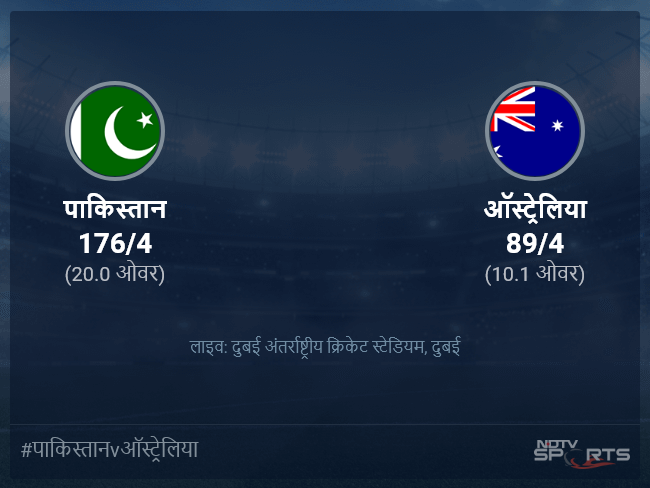 ऑस्ट्रेलिया बनाम पाकिस्तान लाइव स्कोर, ओवर 6 से 10 लेटेस्ट क्रिकेट स्कोर अपडेट