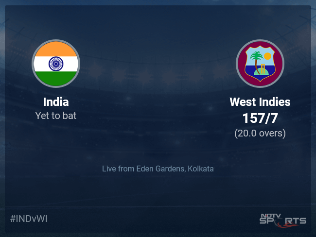 India vs West Indies Live Score Ball by Ball, India vs West Indies 2022 Live Cricket Score Of Today's Match on NDTV Sports