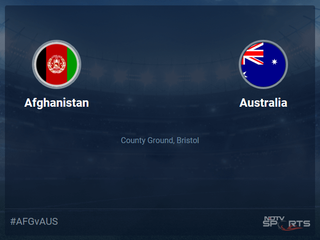 Afghanistan vs Australia Live Score, Over 31 to 35 Latest Cricket Score, Updates