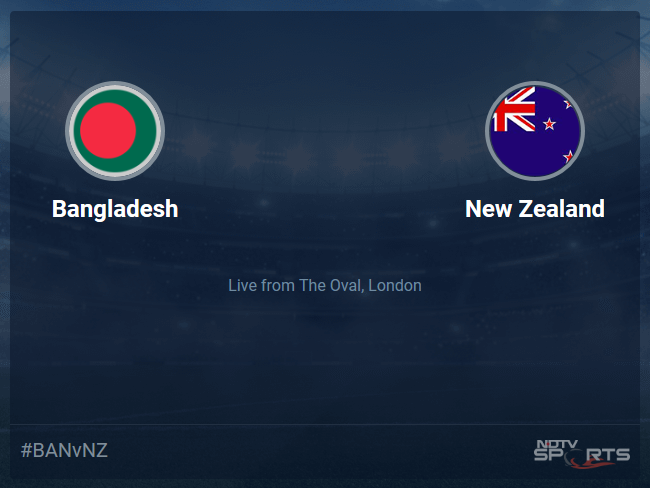 New Zealand vs Bangladesh Live Score, Over 46 to 50 Latest Cricket Score, Updates