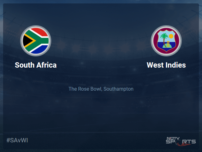 South Africa vs West Indies live score over Match 15 ODI 6 ...
