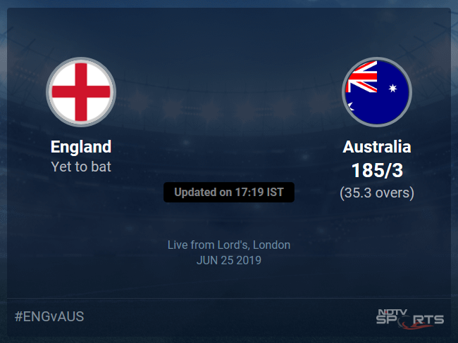 England vs Australia Live Score, Over 31 to 35 Latest Cricket Score, Updates