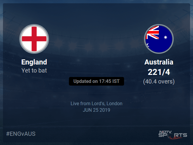 Australia vs England Live Score, Over 36 to 40 Latest Cricket Score, Updates