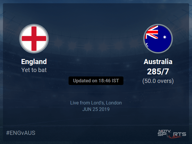 England vs Australia Live Score, Over 46 to 50 Latest Cricket Score, Updates
