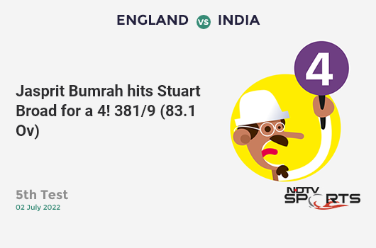 IND vs AUS: Match 14: WICKET! Marcus Stoinis b Bhuvneshwar Kumar 0 (2b, 0x4, 0x6). ऑस्ट्रेलिया 238/5 (40.0 Ov). Target: 353; RRR: 11.50